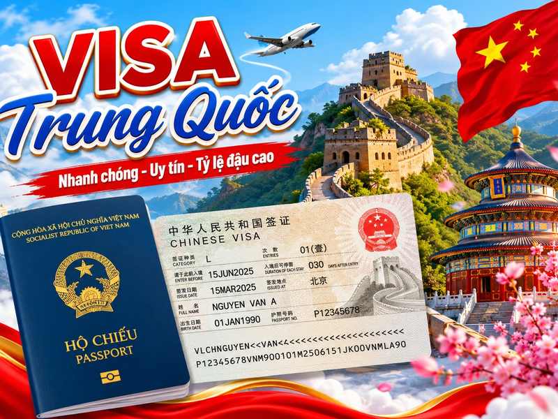 ✅Cách làm, kinh nghiệm xin visa Trung Quốc chi tiết mới nhất cho khách du lịch Trung Quốc năm2026. Hồ sơ cần có, thủ tục, lệ phí, quy trình, mẹo tăng tỷ lệ đậu☄