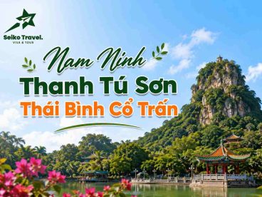 Khám phá Nam Ninh Thanh Tú Sơn Thái Bình Cổ Trấn trong tour 3 ngày 2 đêm hấp dẫn từ Hà Nội. Thưởng ngoạn cảnh quan thiên nhiên hùng vĩ, cổ trấn cổ kính và văn hóa Quảng Tây độc đáo. Khởi hành hàng tuần, no shopping, khách sạn 3-4 sao. Liên hệ ngay để có giá ưu đãi!