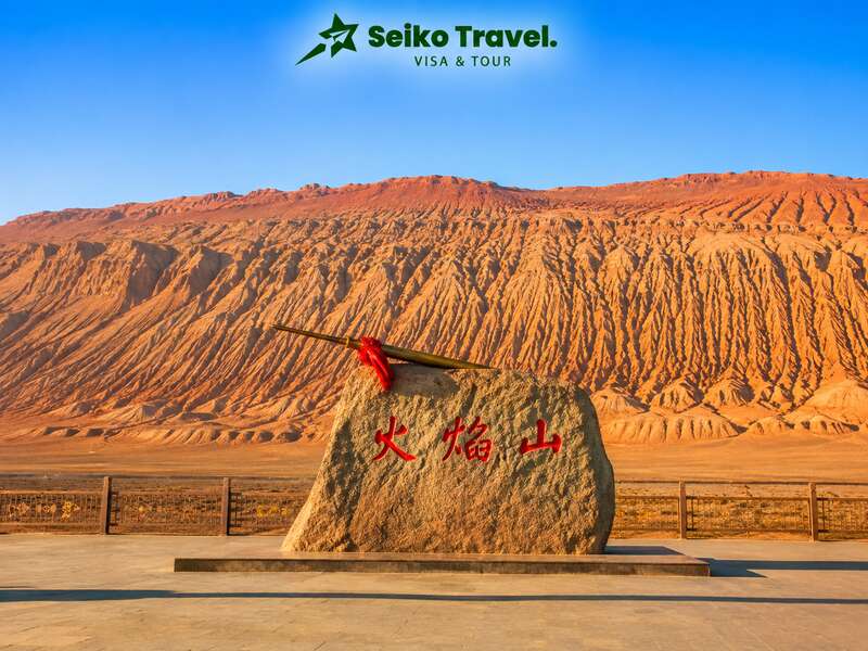 Hỏa Diệm Sơn trong tour du lịch Tân Cương Trung Quốc