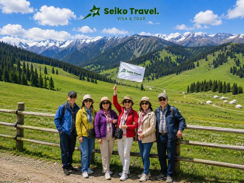 Thảo nguyên Nalati trong tour du lịch Tân Cương Trung Quốc