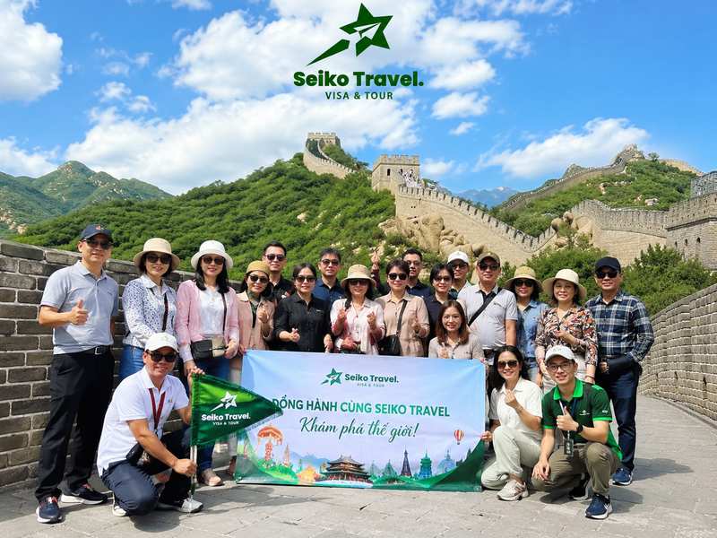 Tour Du Lịch Trung Quốc 5N4Đ – Đoàn khách chinh phục Vạn Lý Trường Thành