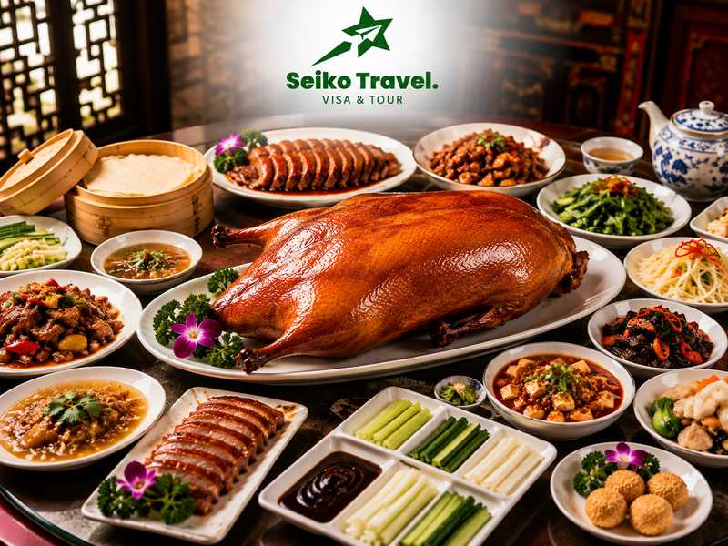 Vịt quay Bắc Kinh – đặc sản không thể bỏ lỡ khi đi tour Trung Quốc