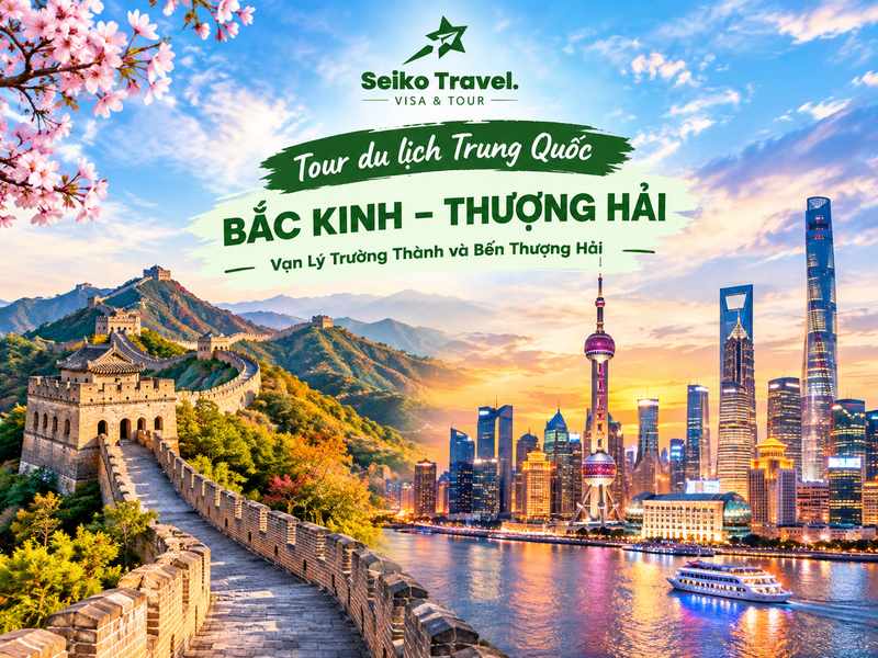 Du Lịch Bắc Kinh - Thượng Hải: Kết Hợp 2 Điểm Đến Kinh Điển 1 du lịch bắc kinh - thượng hải – Vạn Lý Trường Thành và Bến Thượng Hải